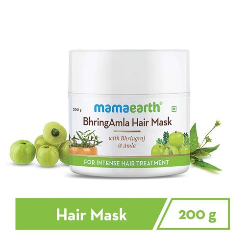 Mamaearth BhringAmla Hair Mask with Bhringraj and Amla for Intense Hair Treatment - 200 g