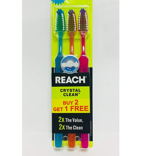 Reach Crystal Clean Toothbrushes