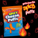 Holiday Spicy Cheese Puffs