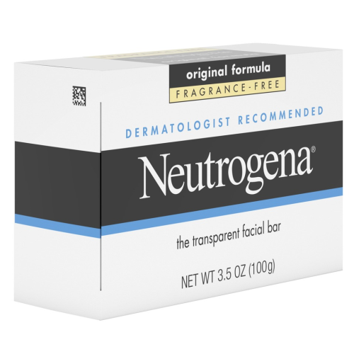 Neutrogena Original Fragrance-Free Gentle Facial Cleansing Bar, 3.5 oz