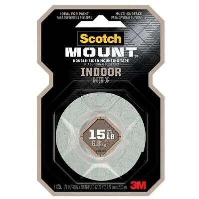 Scotch 1/2" x 80" Indoor Mounting Tape