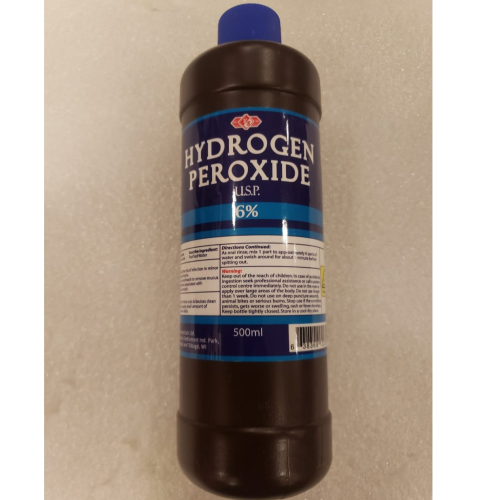 V&S Hydrogen Peroxide 6% 500ml