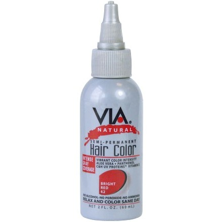 Via Natural Semi Permanent Hair Color 2oz