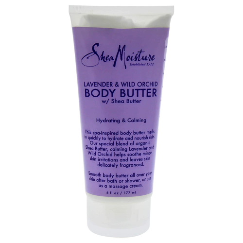 SHEA MOISTURE LAVENDER BODY BUTTER 6OZ