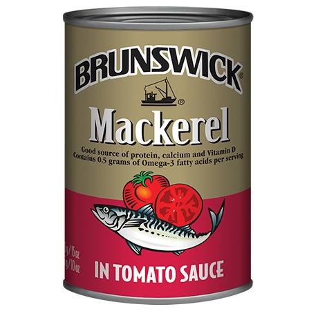 Brunswick Mackerel In Tomato Sauce 425g