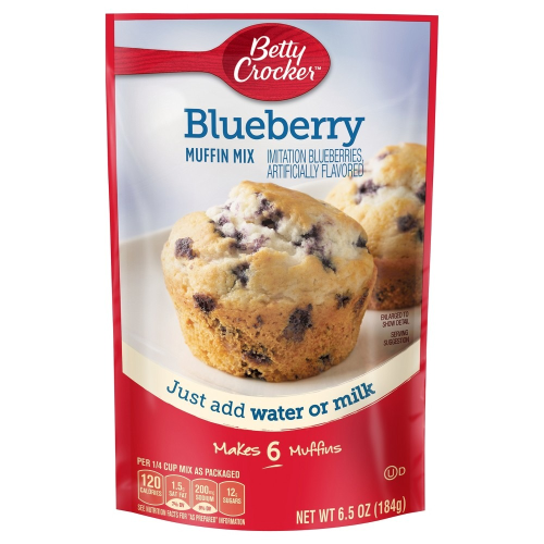 Betty Crocker Blueberry Muffin Mix, 6.5 oz