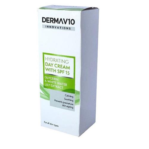 Derma V10 Hydrating Day Cream With SPF 50ml