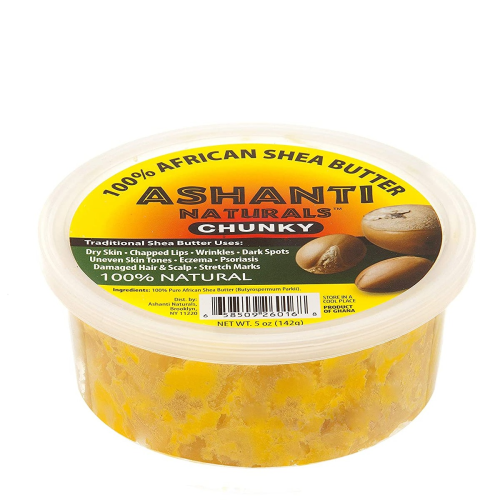 Ashanti Naturals Raw Shea Butter, Chunky - 5 oz, Yellow