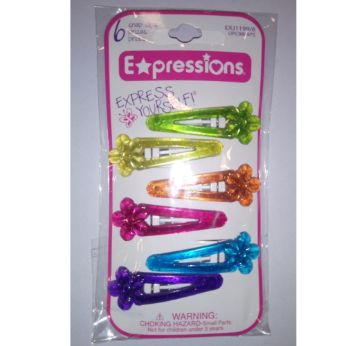 EXPRESSIONS NEON FLOWERS 6 PIECE