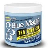 Blue Magic Tea Tree Leave-In Hair Styling Conditioner, 12oz