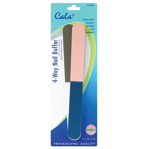 Cala 4 Way Nail Buffer - 2 Pack