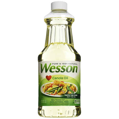 Wesson, Pure Canola Oil, 48 fl oz