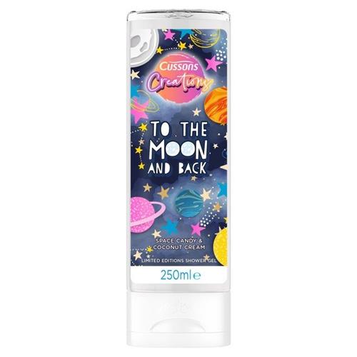 Cussons Creations To The Moon & Back Space Candy & Coconut Cream Body Wash