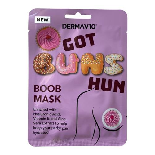 Derma V10 Got Buns Hun Boob Mask With Hyaluronic Acid, Vitamin E & Aloe