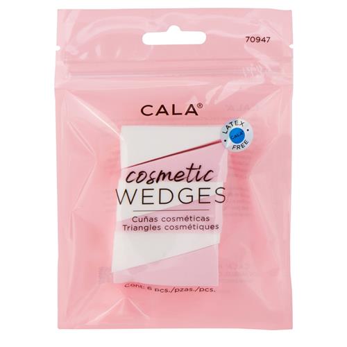 Cala Studio Soft Easy Cosmetic Wedges Travel Pack - 6 Pieces
