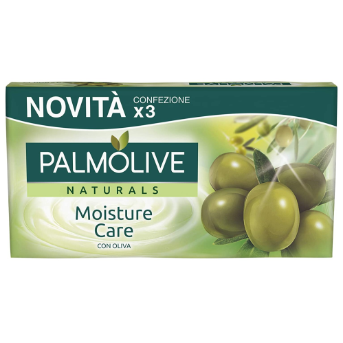 Palmolive Naturals Moisture Care Bar Soap with Olive (3x90g)