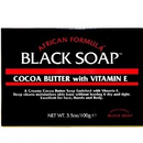 African Formula Cocoa Butter Vitamin E Black Cocoa Soap 3.5oz