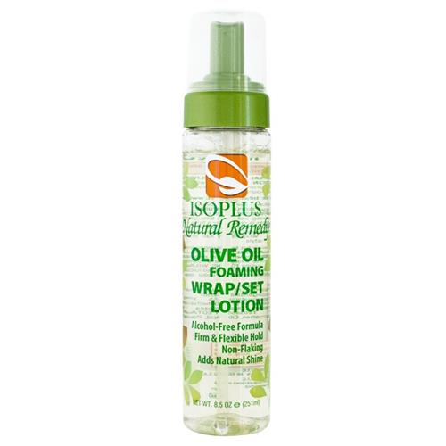 Isoplus Natural Remedy Olive Oil Foaming Wrap / Set Lotion 8.5 oz