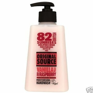 Original Source Vanilla And Raspberry Moisturising Handwash 250ml