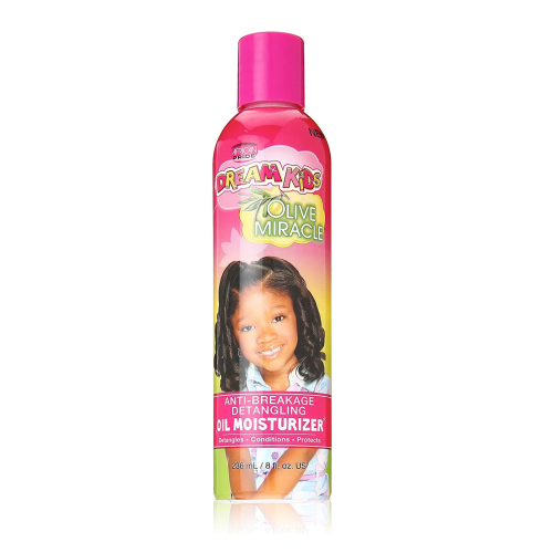 African Pride Dream Kids Olive Miracle Anti-Breakage Detangling Oil Moisturizer 8 fl oz