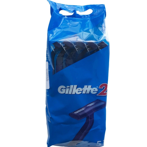 Gillette Blue 2 Disposable Razor - 5 Pack