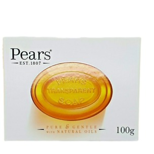 Pears Pure and Gentle With Natural Oils Bar Soap 100g.