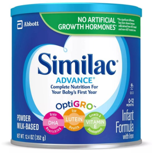 Similac Advance Infant Formula with Iron Powder - 12.4oz