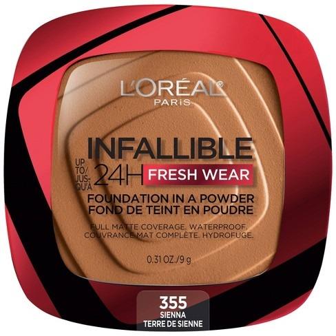 L'Oreal Paris Infallible Up to 24 H Fresh Wear Foundation in a Powder - 0.31oz