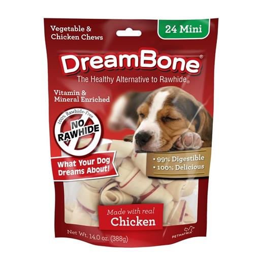 DreamBone Dog Chews with Chicken & Vegetables