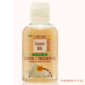 Creme Of Nature Coconut Milk Essential 7 Treatment Oil 4 Ounce