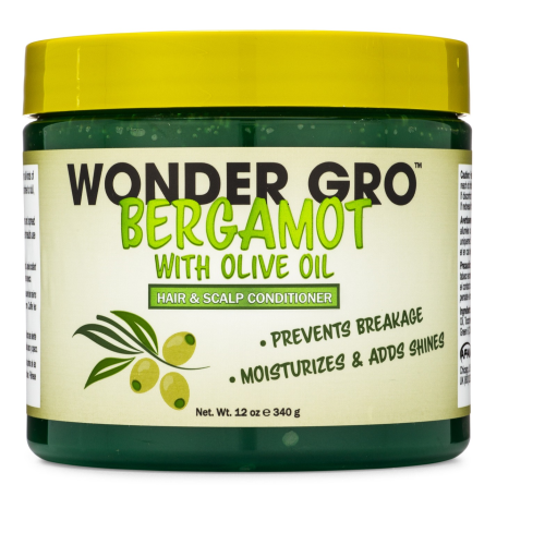 Wonder Gro Bergamot With Olive Oil Hair & Scalp Conditioner 12oz