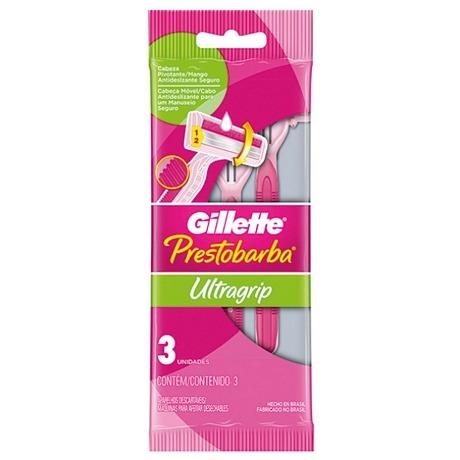 Gillette Prestobarba Ultragrip Woman Disposable Shaver X 3