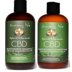 Sunny Isle CBD Shampoo/Conditioner 12oz