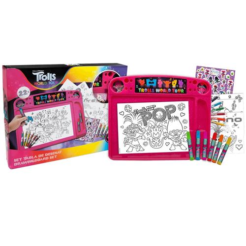 Trolls World Tour Drawing Board Set