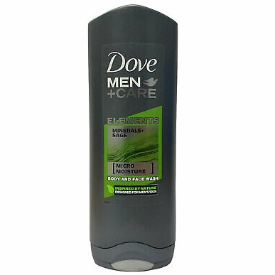 Dove Men+Care Body & Face Wash Elements Minerals Sage 250ml Shower Gel