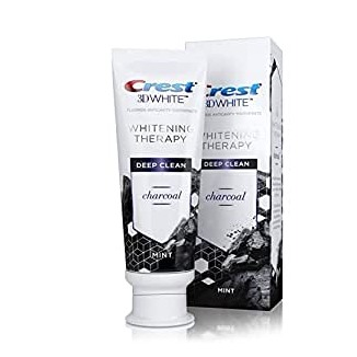 Crest 3D Whitening Therapy, Deep Cleansing, Invigorating Charcoal, 4.5ml Mint