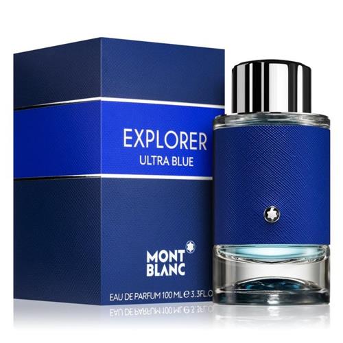 Mont Blanc Men's Explorer Ultra Blue Eau De Parfum Spray 3.4 oz