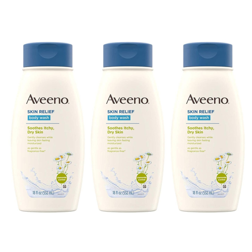 Aveeno Skin Relief Dry Skin Body Wash - Chamomile - 532ml