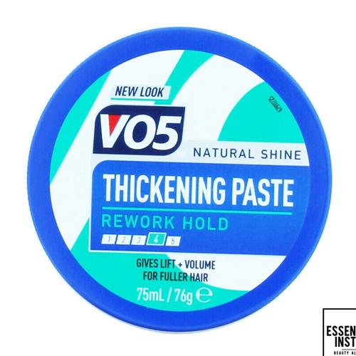 VO5 Thickening Paste Rework Hold Paste Natural Shine 75ml