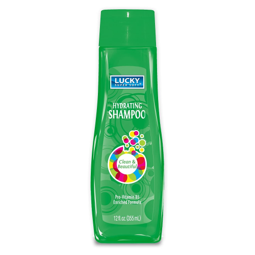 Lucky Super Soft Clean & Beautiful Herb Shampoo, Green, 12 Ounce