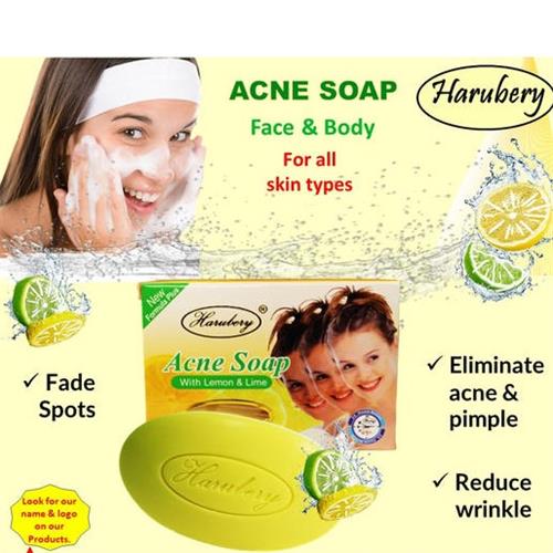 Harubery Acne Soap WIth Lemon & Lime 100g