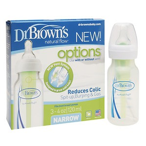 Dr Brown's Options bottle 3 Pack 4oz