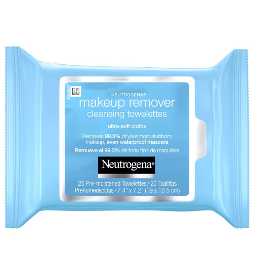 Neutrogena Makeup Remover Facial Cleansing Towelettes, Daily Face Wipes, Alcohol-Free, 25 ct SAVE $10