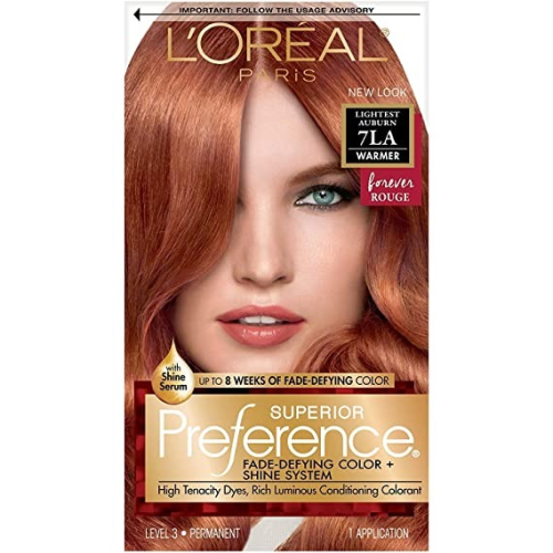 L'Oreal Paris Superior Preference Fade-Defying + Shine Permanent Hair Color