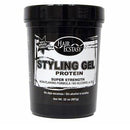 HAIR ECSTASY STYLING GEL 32OZ PROTEIN SUPER STRENGTH