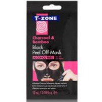 T-Zone - Charcoal & Bamboo - Exfoliating Black Facial Mask 10 ml