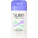 Sure Original Solid Unscented, Anti-Perspirant Deodorant 2.70 oz