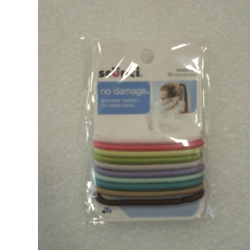 Scunci Hair Elastics 10 Piece