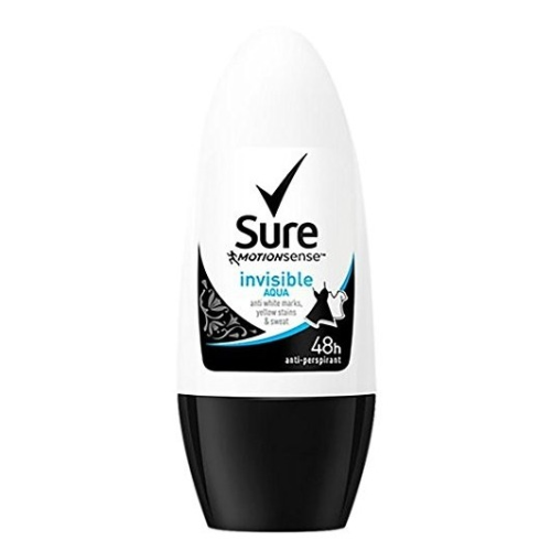 Sure Invisible Aqua Protection Antiperspirant Roll On For Women 50 ml