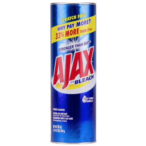 Ajax Scourer With Bleach 28 oz